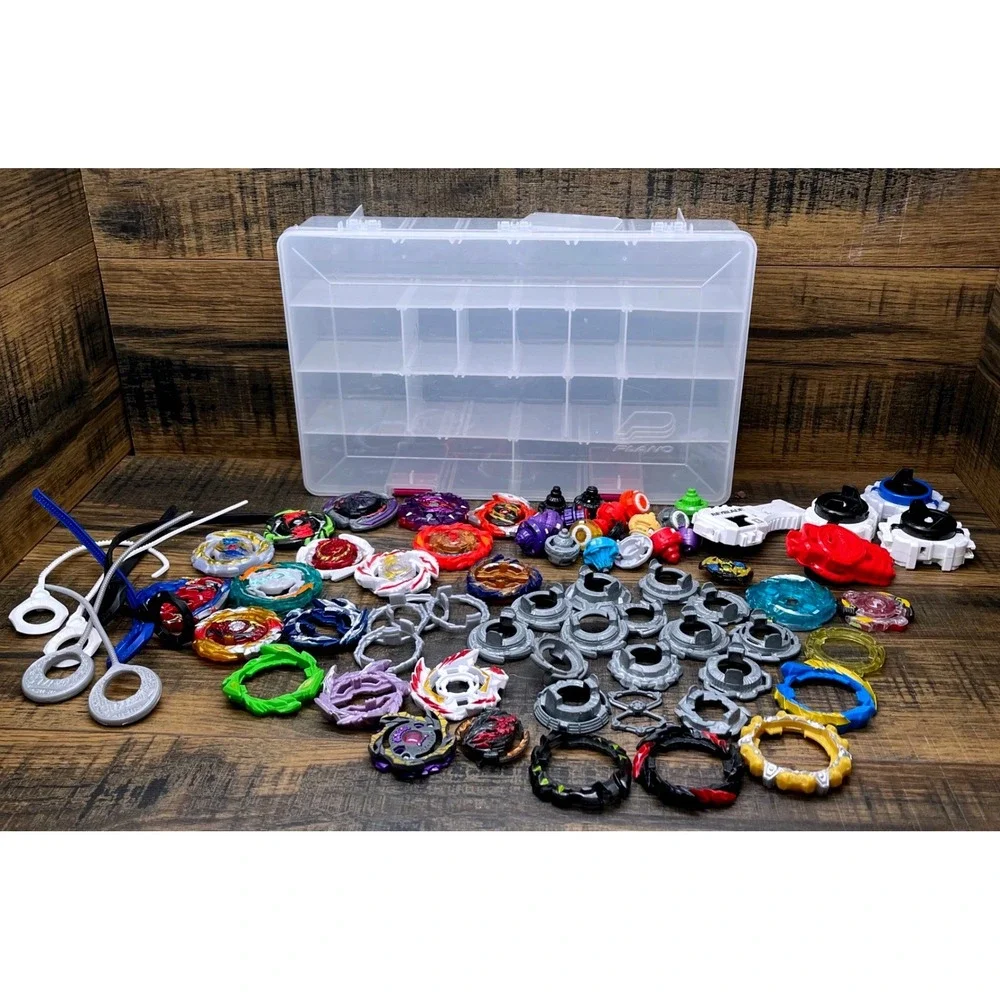 Beyblade Burst Metal Forge Discs Lot 20+ Cast Weights Chassis Armor Rings